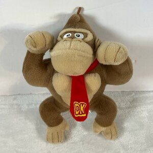 DONKEY KONG 8" Nintendo Super Mario Bros Plush Toy Stuffed